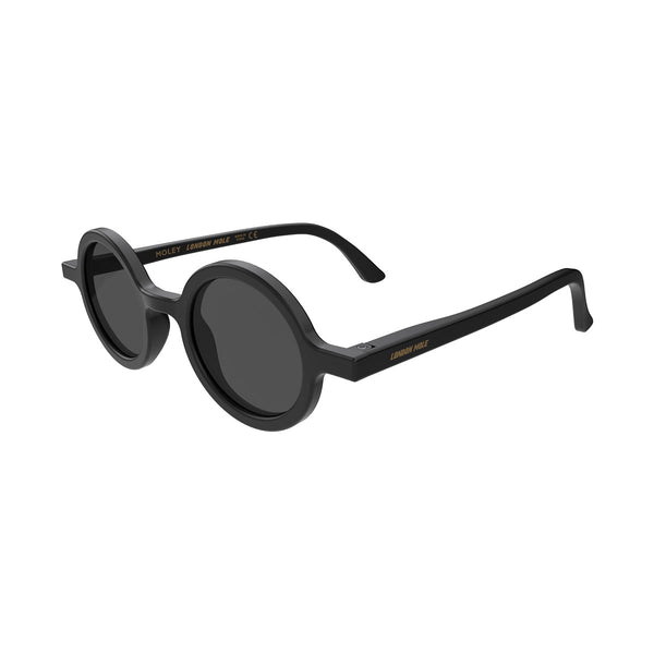 London Mole Moley Sunglasses In Matt Black