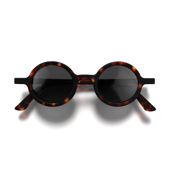 london mole Moley sunglasses in matt tortoiseshell