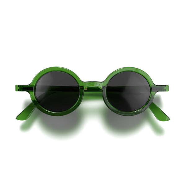 london mole Moley sunglasses in transparent green