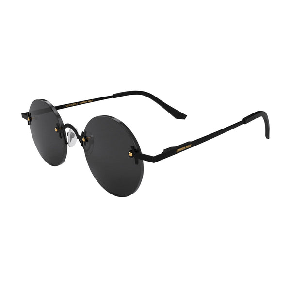 London Mole Scientist Sunglasses In Matt Black