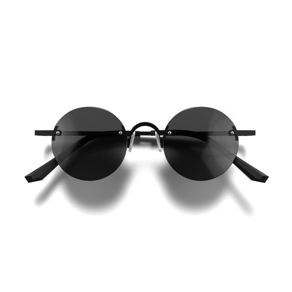 london mole Scientist sunglasses in matt black