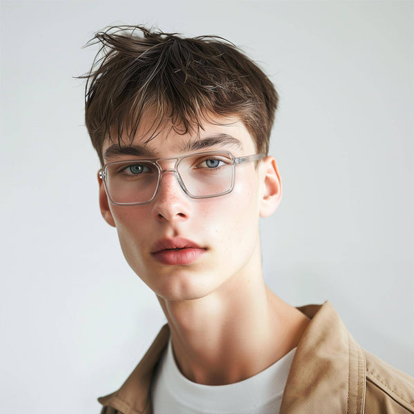 London Mole Spy Reading Glasses In Transparent