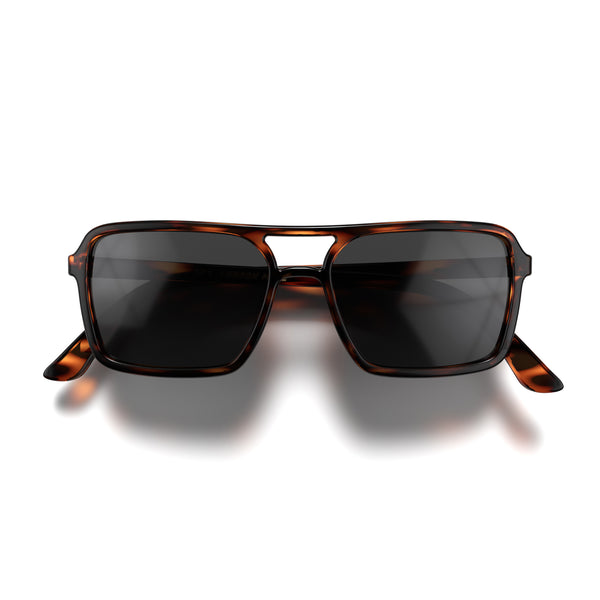 london mole Spy sunglasses in gloss tortoiseshell