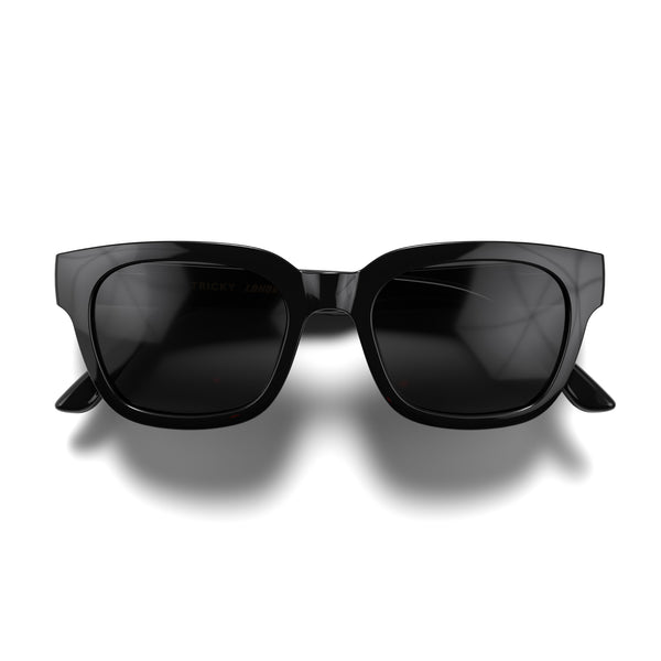 london mole Tricky sunglasses in gloss black