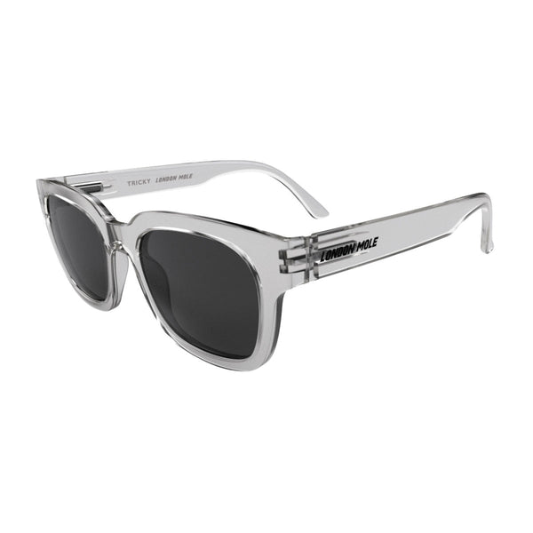 London Mole Tricky Sunglasses In Transparent