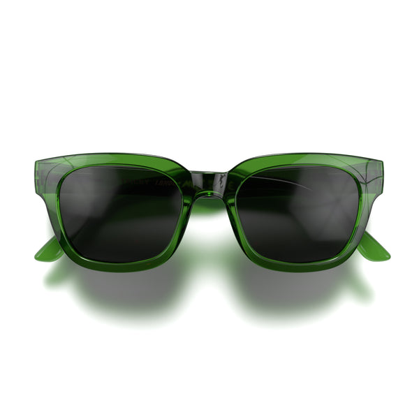 london mole Tricky sunglasses in transparent green