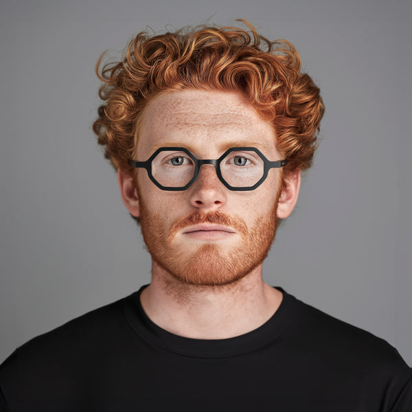 London Mole Malibu Reading Glasses In Rubberised Black