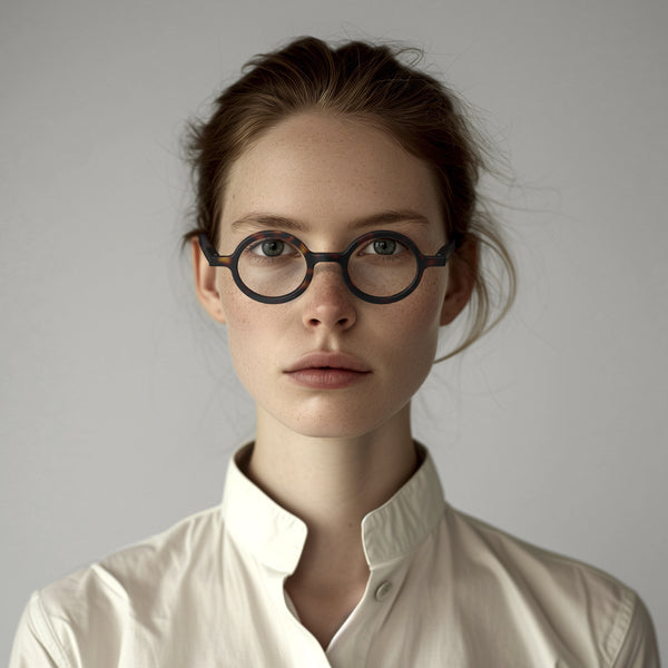 London Mole Moley Reading Glasses In Matt Tortoiseshell