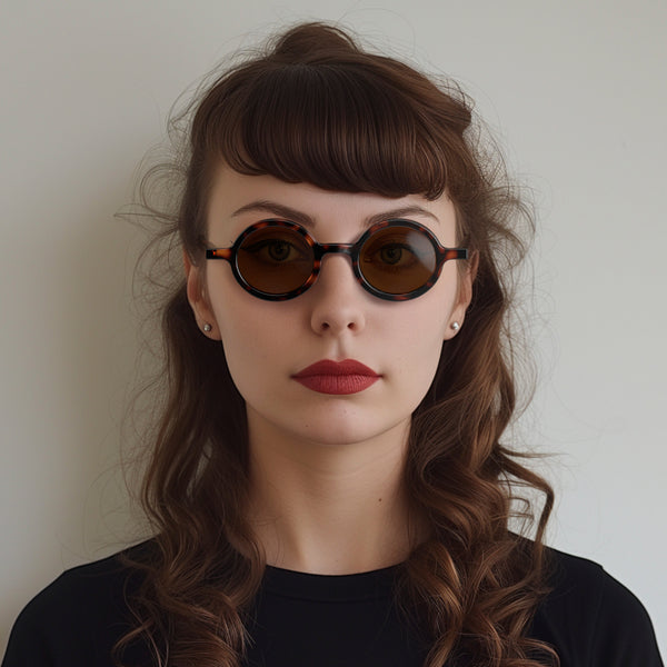 London Mole Moley Sunglasses In Gloss Tortoiseshell With Brown Lenses