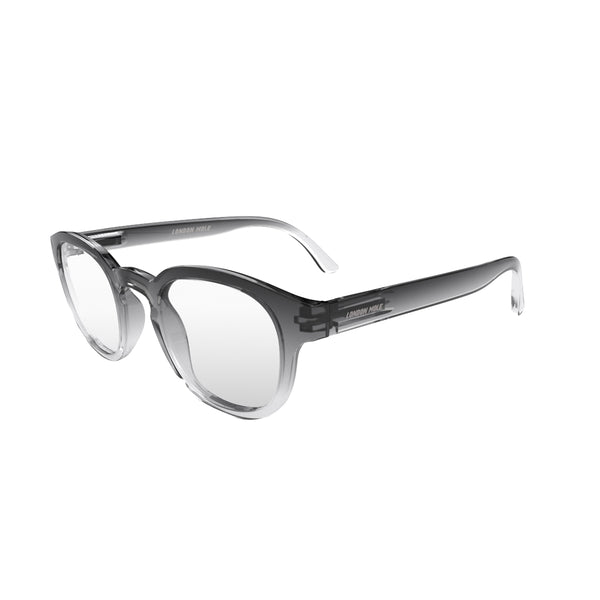 London Mole Monalux Blue Blocker Glasses In Black Fade