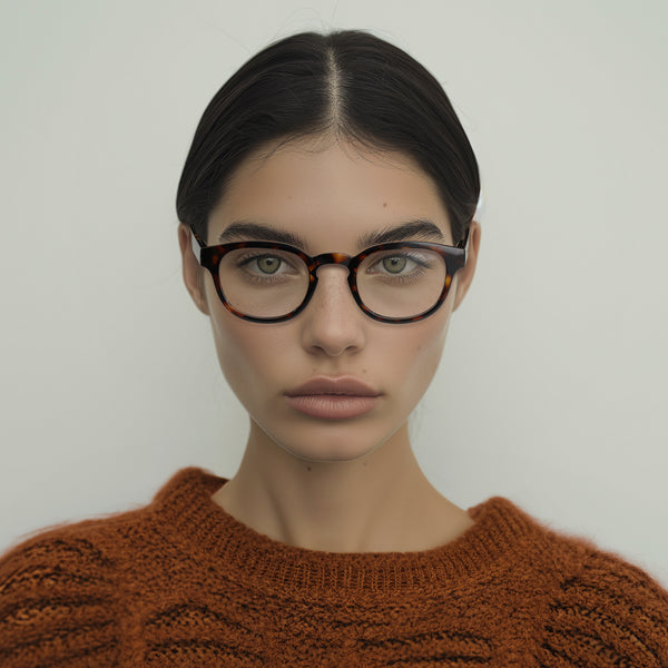 London Mole Monalux Reading Glasses In Gloss Tortoiseshell
