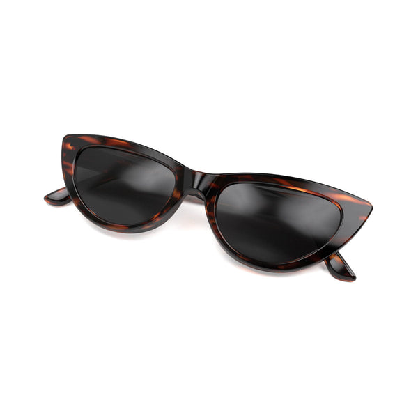 London Mole Naughty Sunglasses In Gloss Tortoiseshell