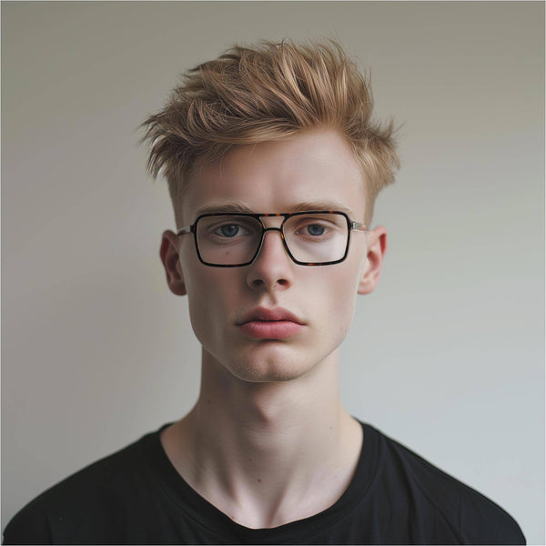 London Mole Spy Reading Glasses In Gloss Tortoiseshell