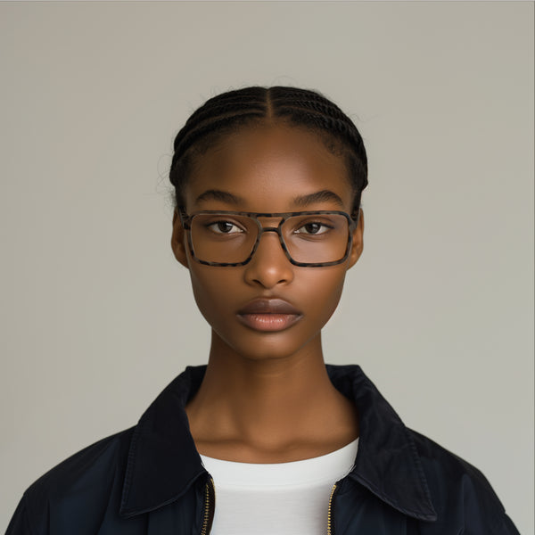 London Mole Spy Reading Glasses In Matt Pale Tortoiseshell