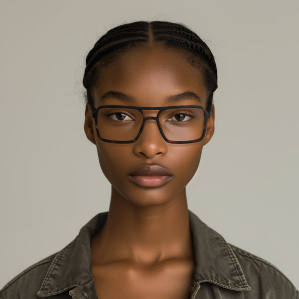 London Mole Spy Reading Glasses In Matt Tortoiseshell
