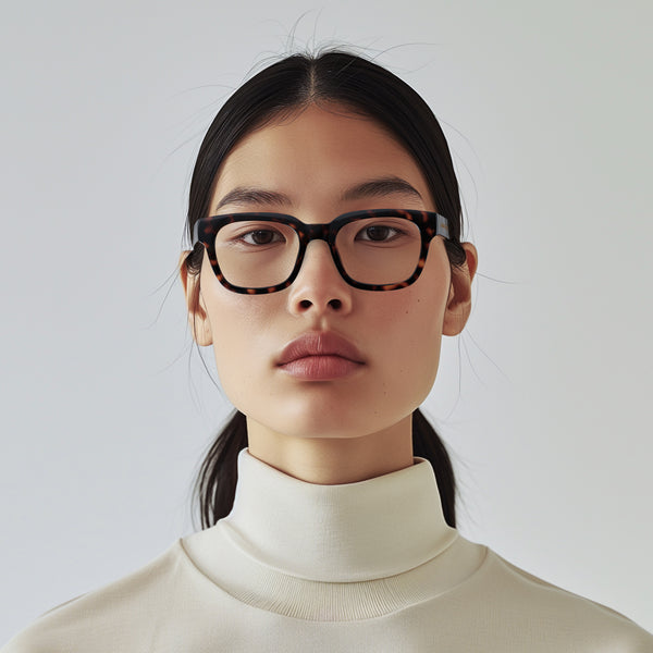 London Mole Tricky Blue Blocker Glasses In Gloss Tortoiseshell