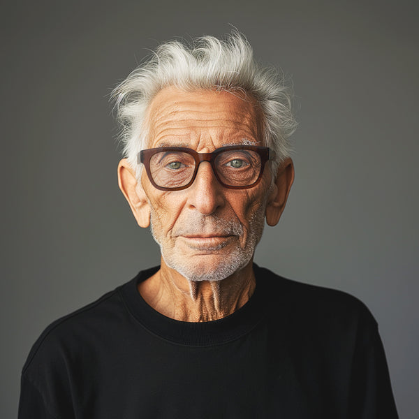 London Mole Tricky Reading Glasses In Transparent Brown