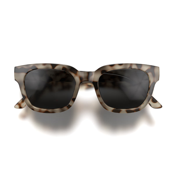 london mole Tricky sunglasses in gloss pale tortoiseshell