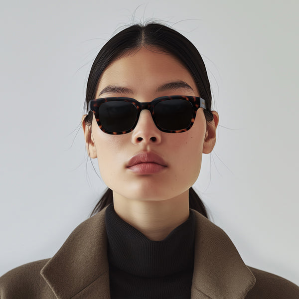 London Mole Tricky Sunglasses In Gloss Tortoiseshell