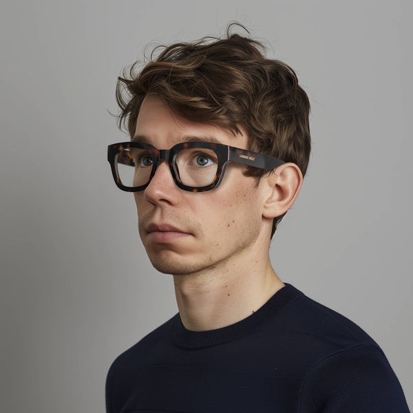 London Mole Vegas Reading Glasses In Gloss Tortoiseshell