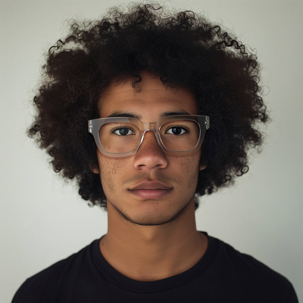 London Mole Vegas Reading Glasses In Gloss Transparent