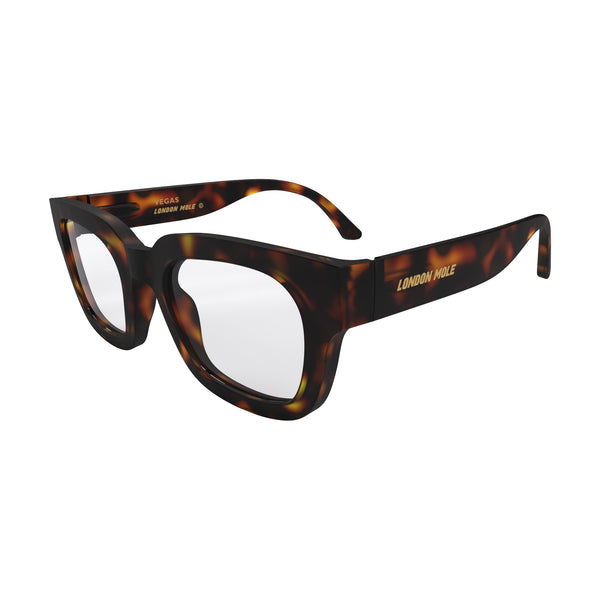 London Mole Vegas Zero's In Rubberised Tortoiseshell