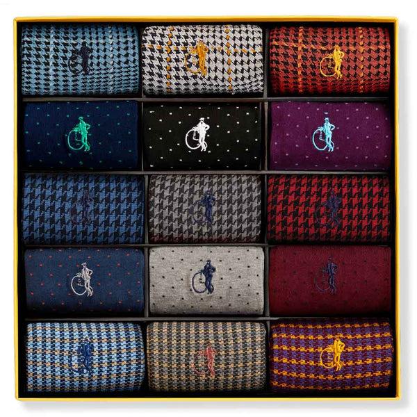 london sock company Designer Collection 15-Pair Box