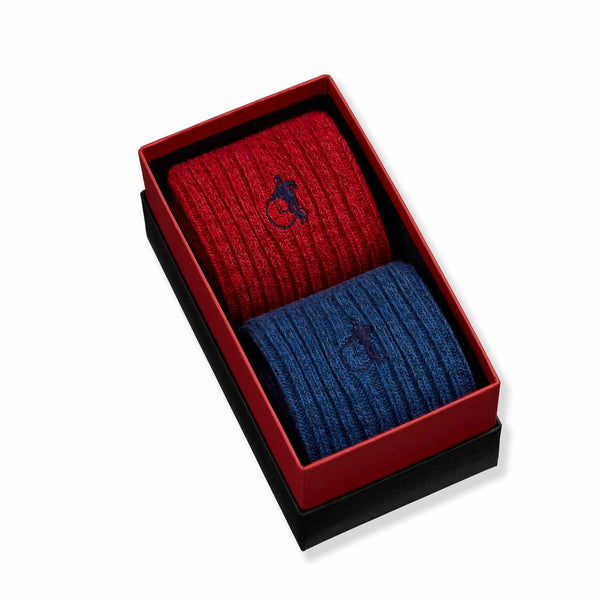 London Sock Company Kensington Boot Socks 2-Pair Box