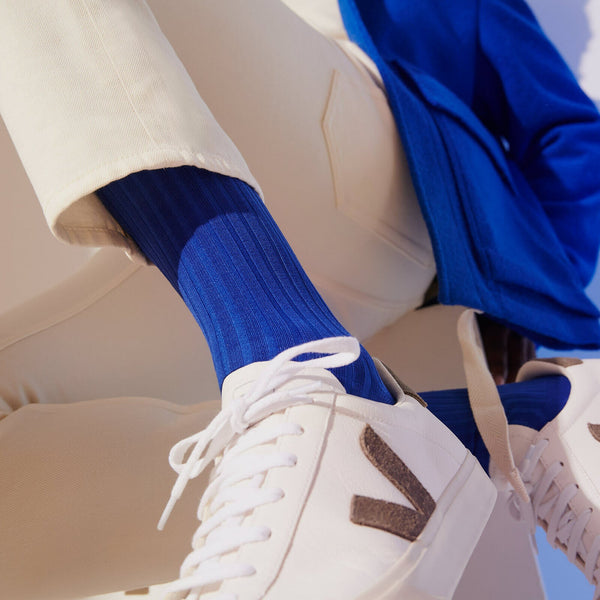 London Sock Company Light Blue Simply Sartorial Socks