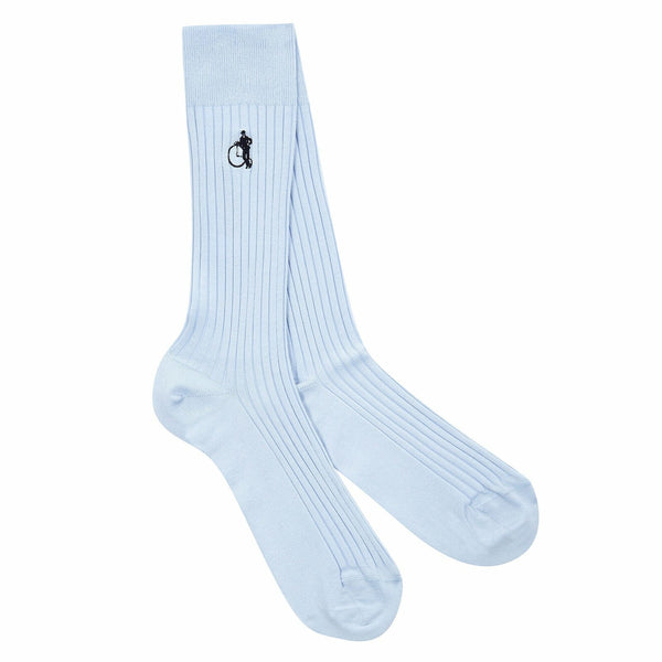 London Sock Company Light Blue Simply Sartorial Socks