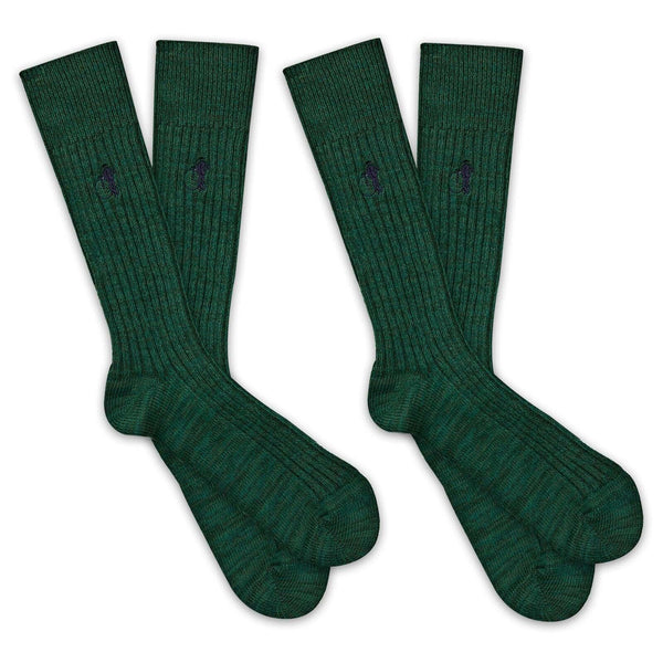 london sock company Boot Sock 2-Pair Evergreen