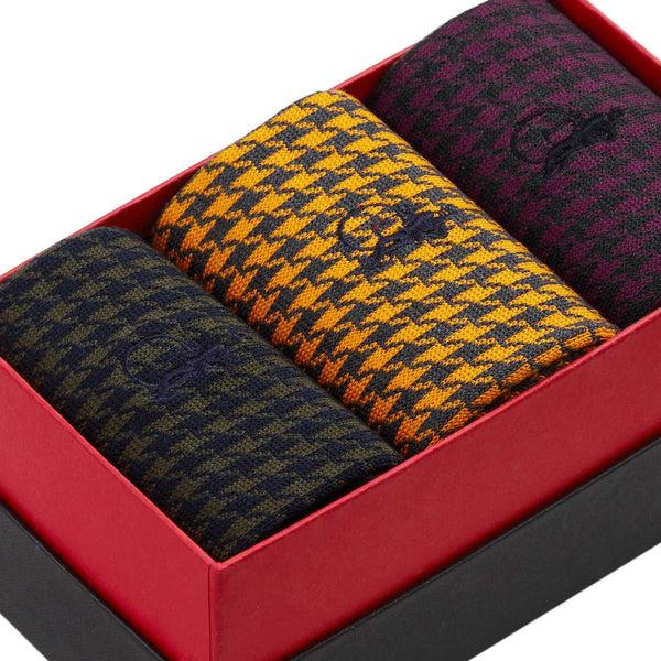 London Sock Company Brummel’s Picks 3-Pair Box