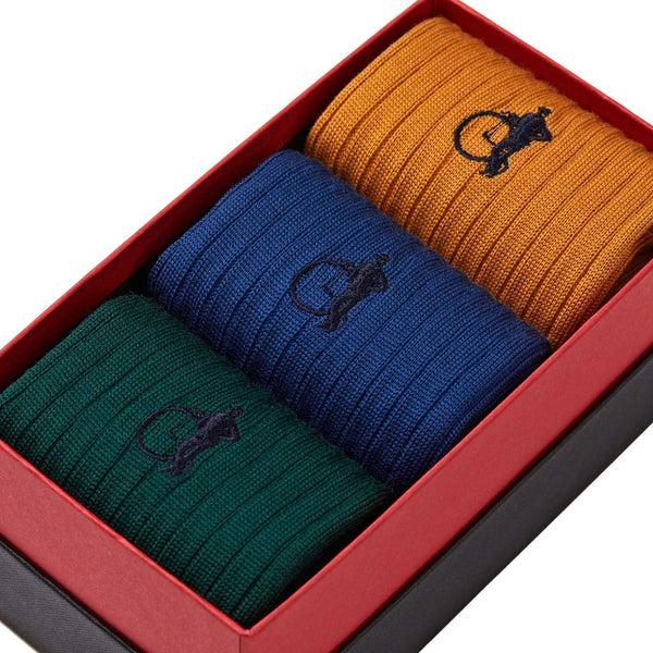 London Sock Company Merino Heroes 3-Pair Box