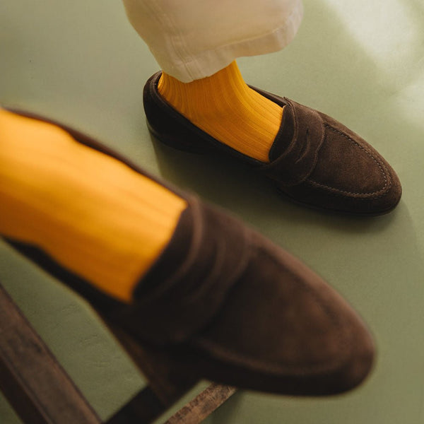 London Sock Company Mustard Simply Sartorial Socks