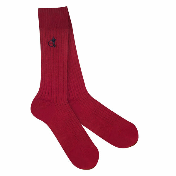 London Sock Company Rich Reds 3-pair Box