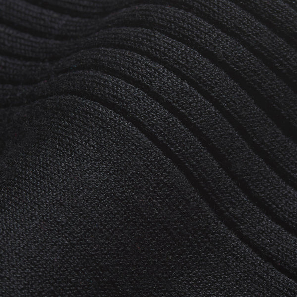 London Sock Company Simply Black 6-Pair Box