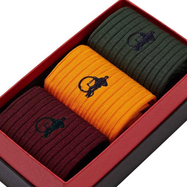 London Sock Company Simply Dapper 3-Pair Box