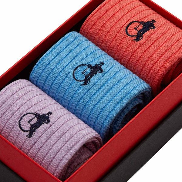 London Sock Company Simply Pastels III 3-pair Box