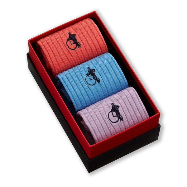 London Sock Company Simply Pastels III 3-pair Box