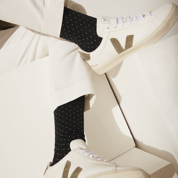 London Sock Company Spot Of Ebony 3 Pair Box