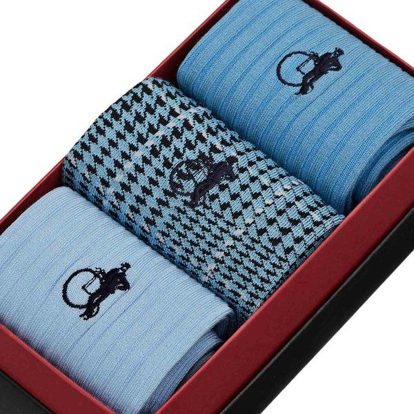 London Sock Company The Denim 3-pair Box