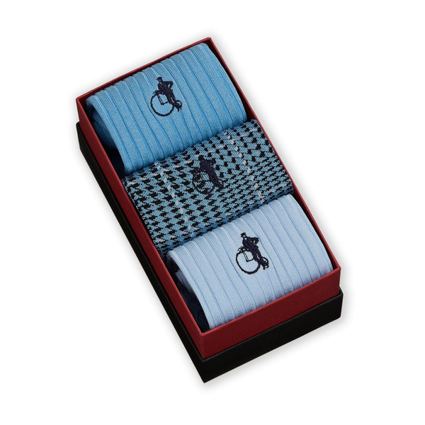 London Sock Company The Denim 3-pair Box
