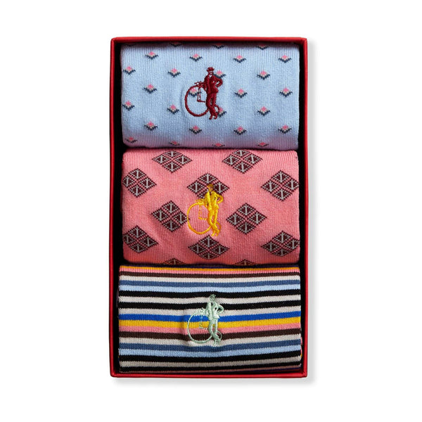 london sock company Walk of Fame 3-Pair Box