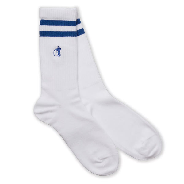 London Sock Company White Stripe 3-Pair Box