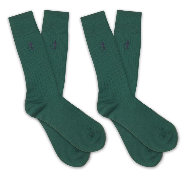 london sock company Merino 2-Pair British Racing Green