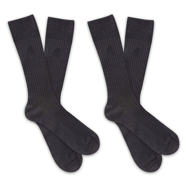 london sock company Simply Sartorial 2-Pair Cannon Ball Grey