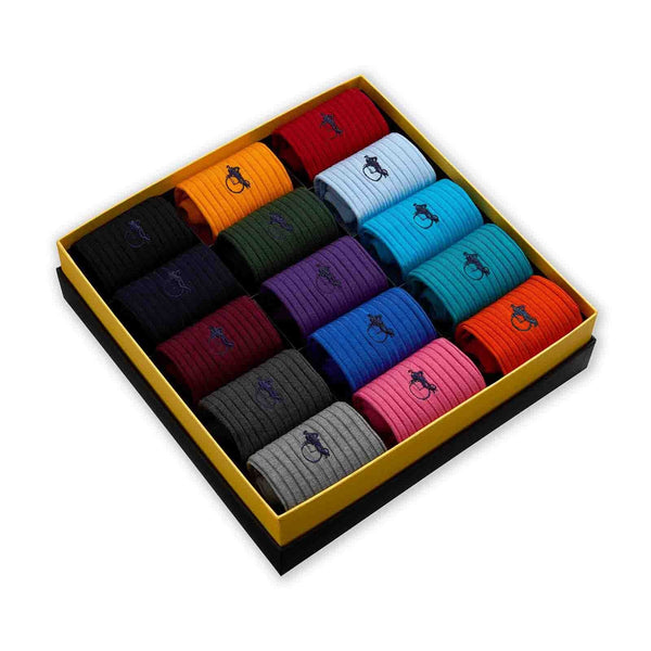 london Sock Company Simply Sartorial Collection 15-Pair Box