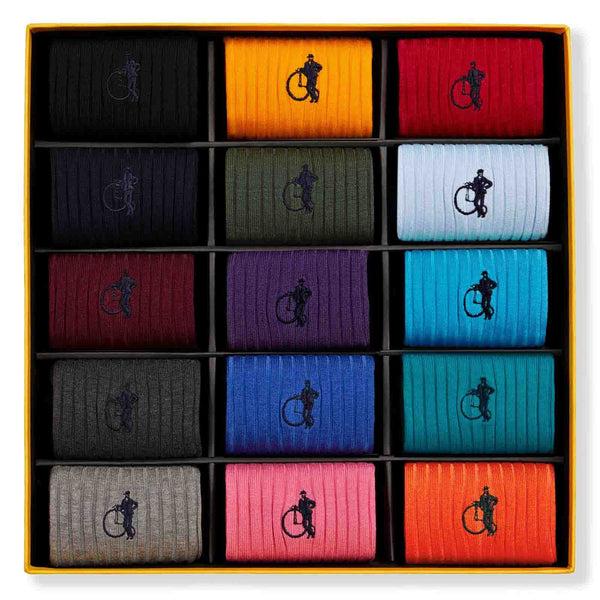 london sock company Simply Sartorial Collection 15-Pair Box