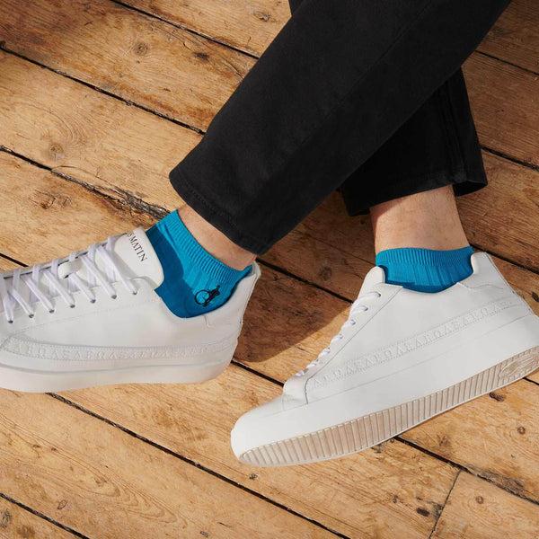 London Sock Company Simply Trainer Socks Colour 3 Pairs