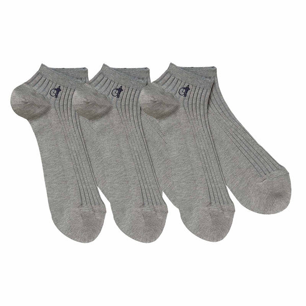 london sock company Simply Trainer Socks Earl Grey 3 Pairs